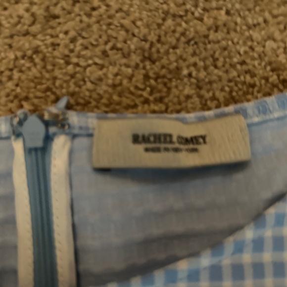 Rachel Comey Blue Gingham XS Mini Dress - Picture 3 of 5